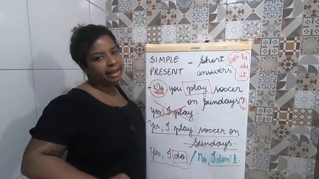SIMPLE PRESENT SHORT ANSWERS смотреть онлайн