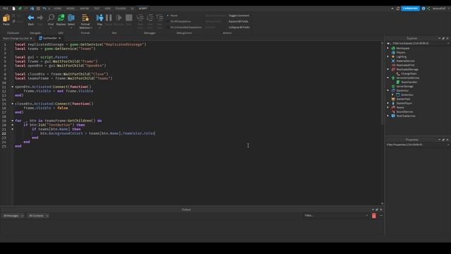 How to Make Team Change GUI in Roblox Studio! | Roblox Studio Tutorial смотреть онлайн