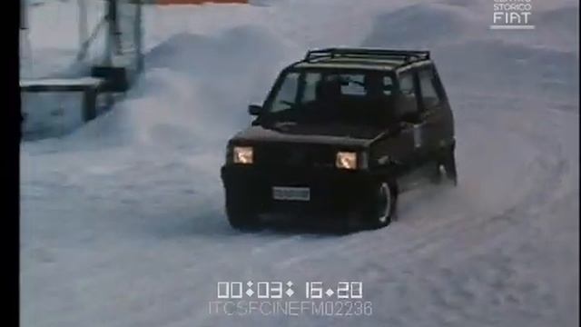 Fiat Panda 4x4 Sisley - Scheda Di Presentazione Muta \ 1987 \ Mut