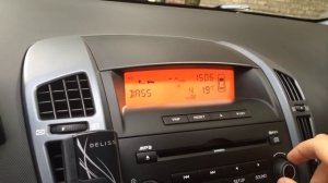 Глючит штатная магнитола Kia Ceed ED