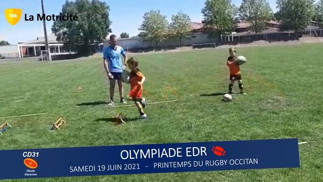 M6 - LA MOTRICITE (OLYMPIADE 2021) | CD31 RUGBY смотреть онлайн
