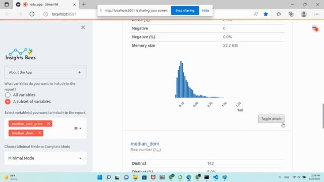 Streamlit Data Profiling App смотреть онлайн
