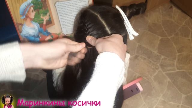 БЫСТРАЯ и оригинальная прическа для девочки | ОЧЕНЬ ПРОСТО |? Плетение Рыбий хвост ? смотреть онлайн