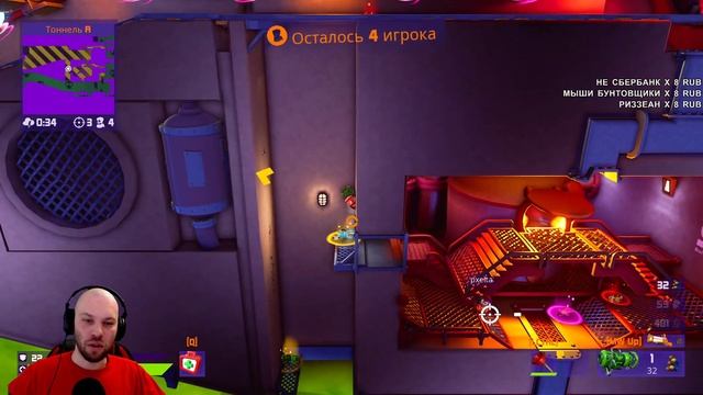 Игра, которая превратила червей в ЭКШН! • Worms Rumble смотреть онлайн