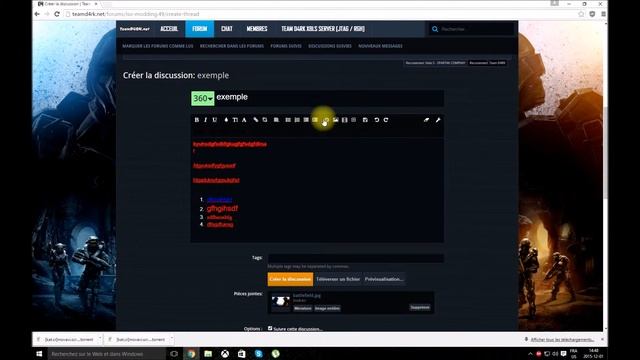 Tuto : Comment Créer Un Topic Sur TeamD4RK.net смотреть онлайн