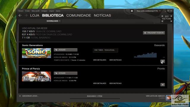 Como usar a Steam ( Comprar Jogos, Backup e Restauração ) смотреть онлайн