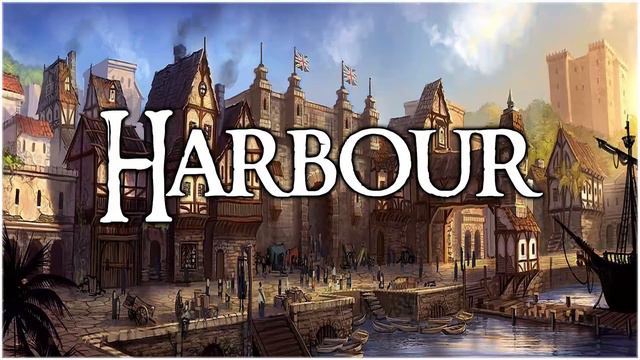 Medieval Harbor | Medieval Ambience | 1 Hour #dnd
