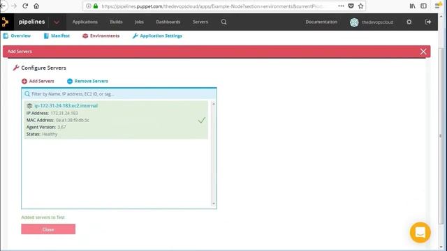 11.3 Puppet Pipeline , Node JS application смотреть онлайн