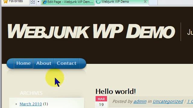 WordPress - How to create Sub menus. смотреть онлайн
