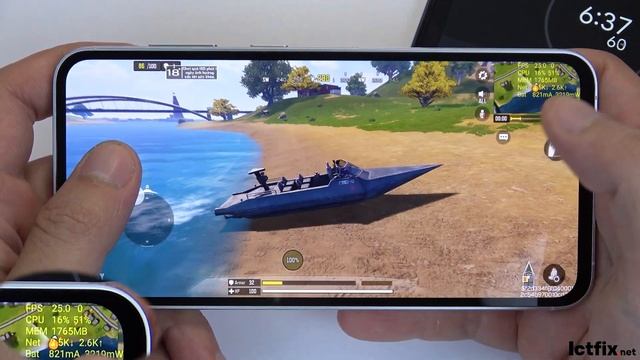 Samsung Galaxy S23 FE Call of Duty Gaming test CODM | Exynos 2200, 120Hz Display смотреть онлайн