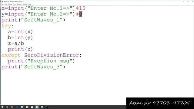 exception handling in python in hindi part 6 смотреть онлайн