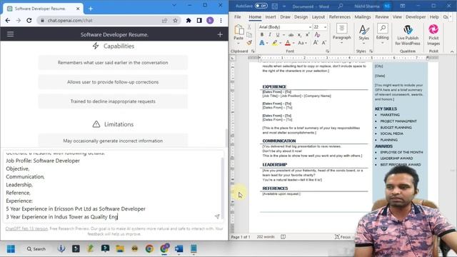Create a Job-Winning Resume with ChatGPT and MS Word смотреть онлайн