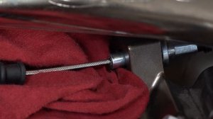 Регулировка свободного хода и смазка тросиков газа и сцепления