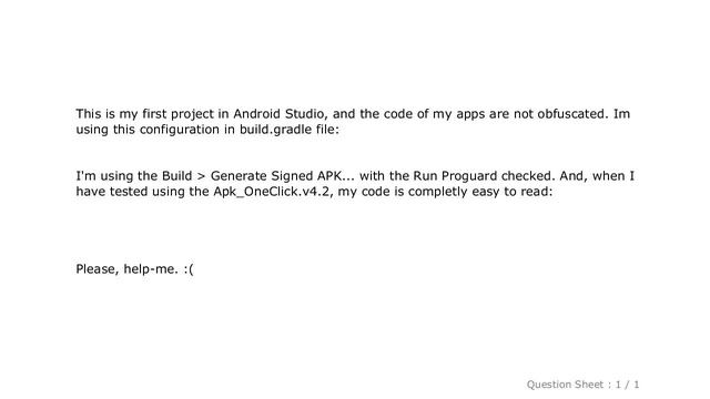 Android : How to use the ProGuard in Android Studio? смотреть онлайн
