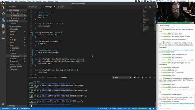 RPC object manager in Golang, pt 2 [GCL] смотреть онлайн