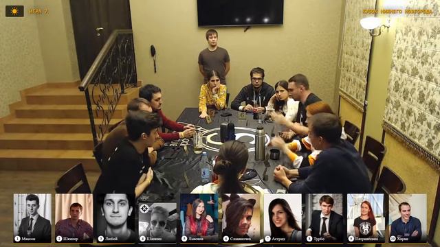 Игра 7 стол 1 - Кубок Нижнего Новгорода смотреть онлайн