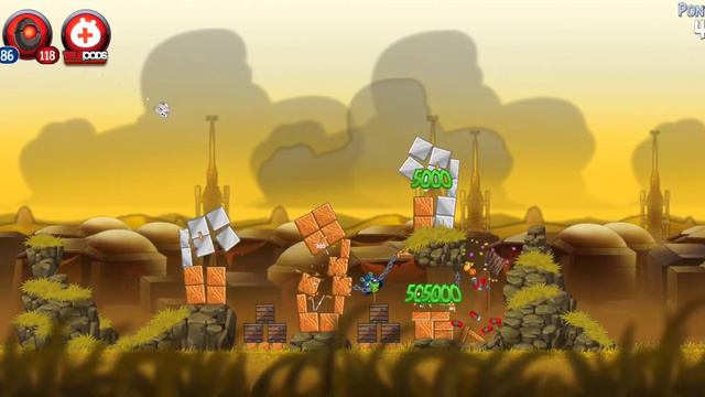 Angry Birds Star Wars 2 (Rebels) - Gameplay "AT-DP Pilot" смотреть онлайн