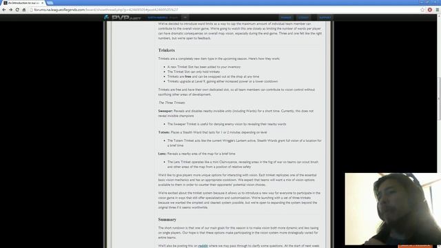 LoL Pre-Season 4 Vision and Ward Change Announcement - Speculating and Discussing Vision Rework смотреть онлайн