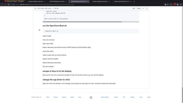 Mac Monterey qemu virtual machine with kholia osx-kvm смотреть онлайн