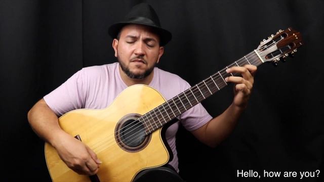 Hello (Adele) INSTRUMENTAL - Juanma Natal - Guitar - Cover - Lyrics - Cordoba смотреть онлайн