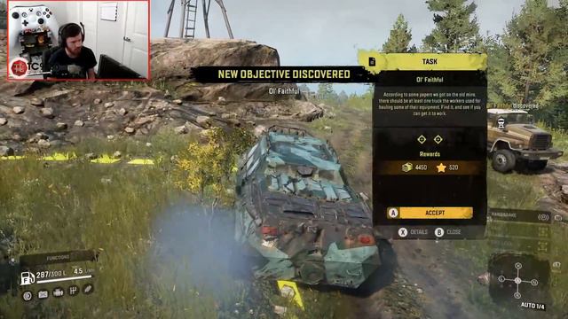 SnowRunner: NEW, EASY TUZ 420 Location & UNLOCK!! смотреть онлайн