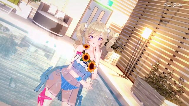 【Genshin Impact MMD／4K／60FPS】「TOP IDOL」 Barbara【Thumbs Up】