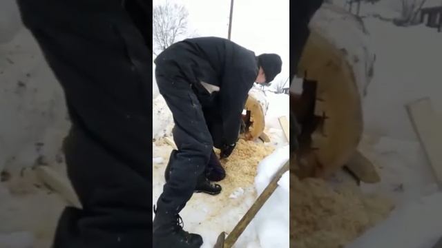 колода для пчел/колода своими руками смотреть онлайн