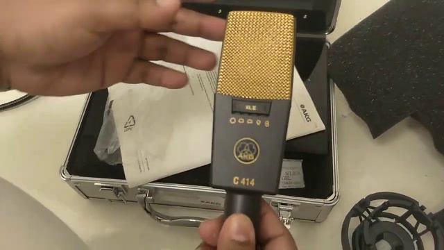 Unboxing Akg microphone C414 XL ll смотреть онлайн