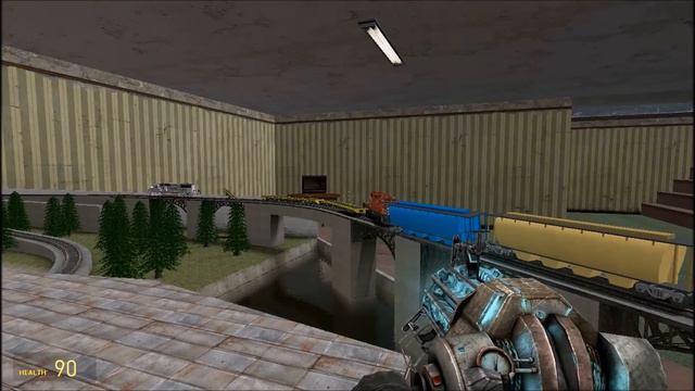 Gmod Train crash смотреть онлайн