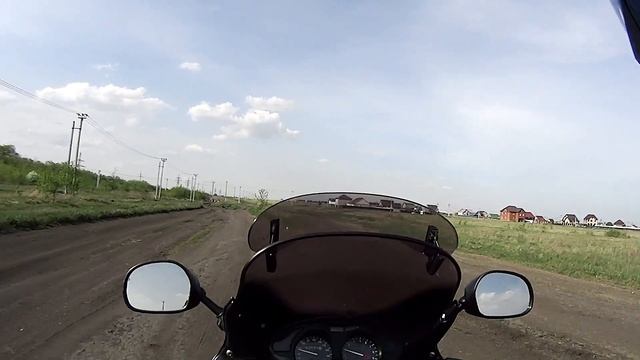 Honda Nt650 V Deauville на бездорожье пересеченная местность.