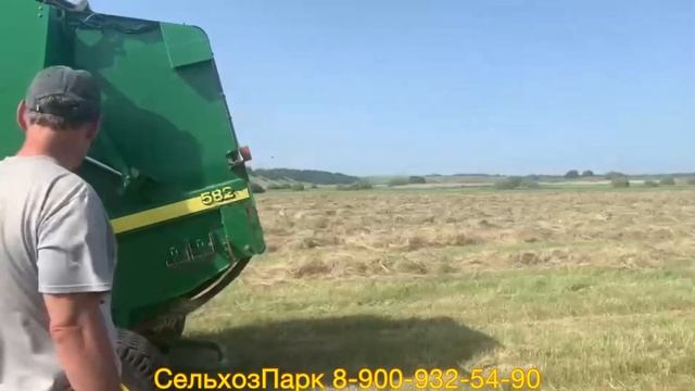 Джон Дир 582 рулон под нитку смотреть онлайн