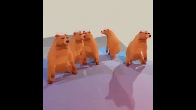 Танцующие медведи 10 ЧАСОВ! смотреть онлайн