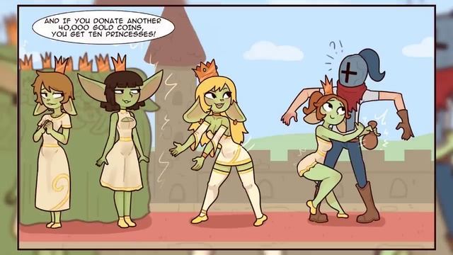 Goblin Princesses's Little Scheme| Princess hunter comic смотреть онлайн