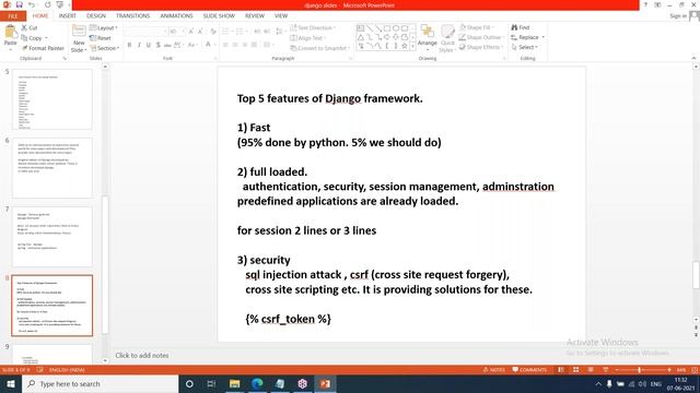 DJANGO tutorials || Demo - 1 || by Mr. Wilson On 07-06-2021 @11AM IST смотреть онлайн