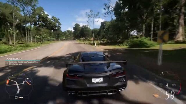 Corvette C8 stingray - FORZA HORIZON 5 смотреть онлайн