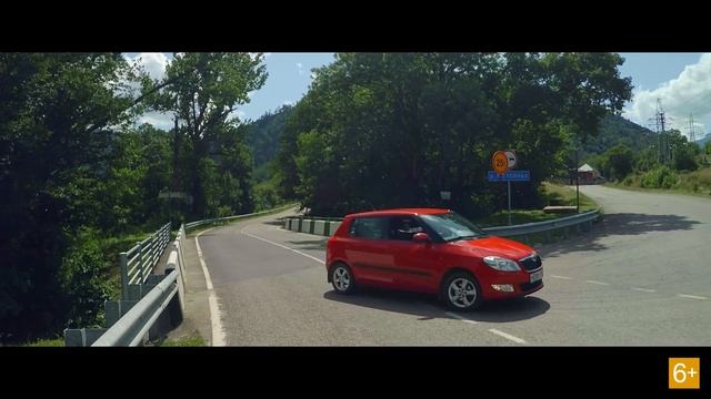 GoPro: Адыгея. Дорога до Яворовой поляны. Гузерипль. Slowmotion. Автопутешествие. Июль 2015