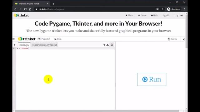 Pygame - online Python смотреть онлайн