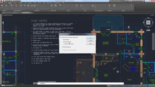 AutoCAD 2018 Launch - 04 Combine Text смотреть онлайн
