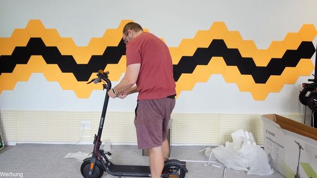 Navee V40 Unboxing / 7,8Ah / 36V / 120kg Zuladung / E-Scooter mit Straßenzulassung смотреть онлайн