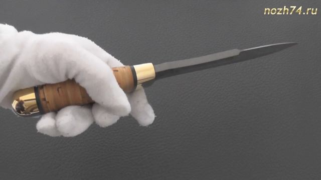 Нож Скорпион (Береста, 100Х13М) - nozh74.ru смотреть онлайн