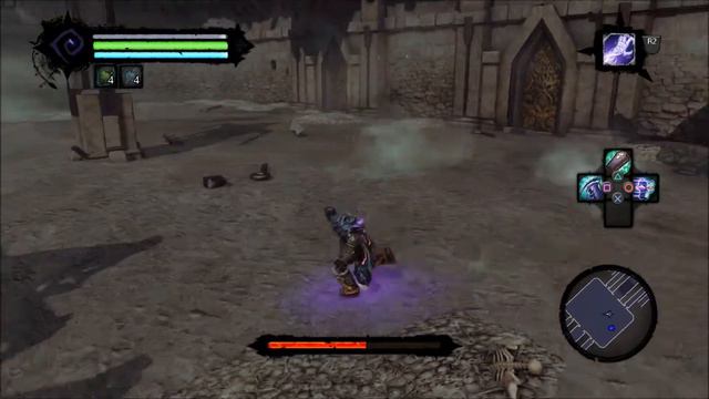 Darksiders 2 - Gnashor - Gilded Arena Champion Boss (Deathinitive Edition) смотреть онлайн