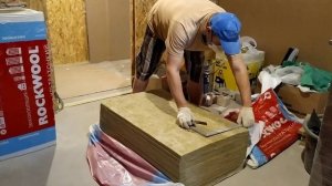 Как нарезать минеральную вату быстро и ровно