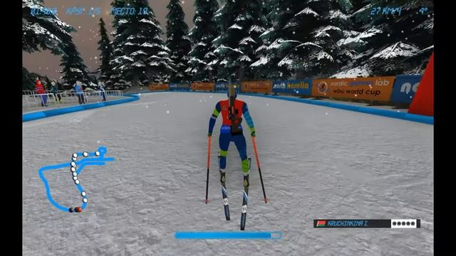 #1 Начинаю прохождение игры NGL Biathlon 2021 смотреть онлайн