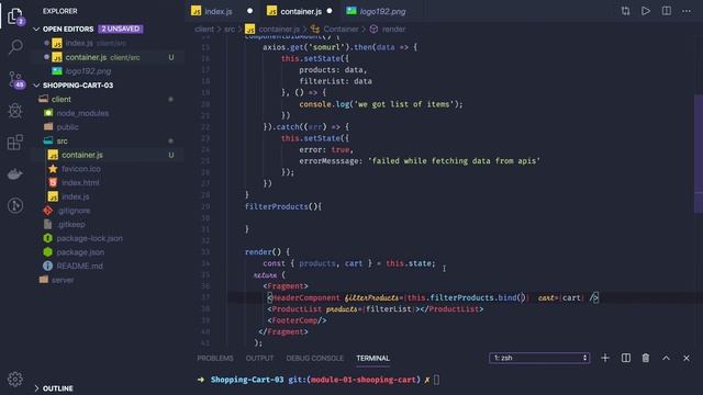 React JS Shopping Cart App (Full Stack App Development) #16 смотреть онлайн