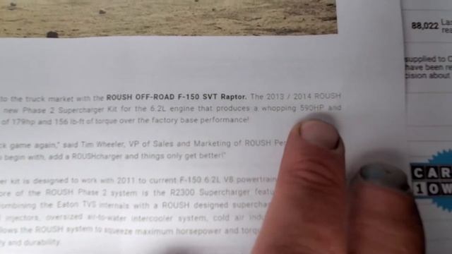 2014 SVT Roush Raptor 590 HP смотреть онлайн