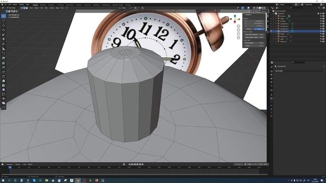Blender моделирование будильника практика смотреть онлайн
