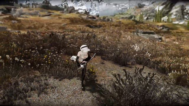 Skyrim【スカイリム】SE 気まぐれUP35.9回目　NieR: Automata　バイザー無しアニメエフェクトで遊ぶ смотреть онлайн