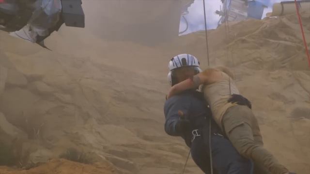 Съемки фильма «Разлом Сан Андреас» без наложенных спецэффектов смотреть онлайн