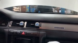 Задула печка холодным Ауди а6 с5 2.5 Полный разбор.