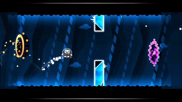 SKYWARD 100% (All Coins) by Chaos | Geometry Dash Ice Gauntlet | Crackingamer смотреть онлайн